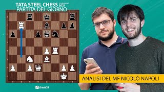 Grandelius - MVL | Partita del Giorno | Tata Steel Chess