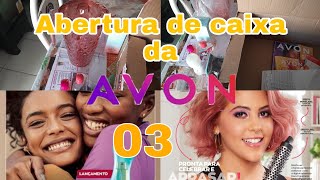 Abertura de caixa da Avon Camp.03/21