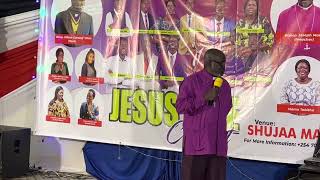 Bishop Joseph maker preaching in Waak Nhialic Thong Rek’s event