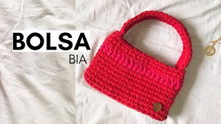 Bolsa Pequena em Fio de Malha - Bag em Crochê