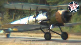 Jämi Fly In 2014 - bi and triplanes in slow-mo