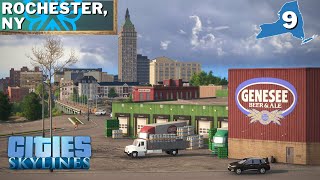 MOST REALISTIC Detailed Industry build I've done so far | Cities: Skylines Rochester NY