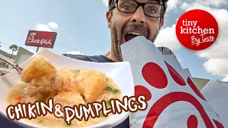 Chick-fil-A Chicken & Dumplings by Tiny Kitchen Big Taste