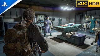 The Firefly Lab | Grab Ellie & Escape From Hospital | The Last Of Us [4K60FPS HDR] Gameplay