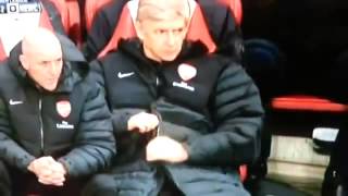 Arsene Wenger zipper fight