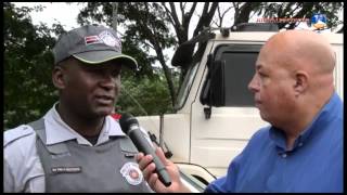 Caminhão roubado é localizado em posto