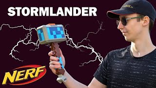 Nerf Minecraft Stormlander - Unboxing, Review & Test | MagicBiber [deutsch]