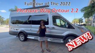 Tour The NEW 2022 Pleasure Way Ontour 2.2 Built On The Ford Transit 350 Platform