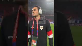 KEDATANGAN TIMNAS DI STADION CHINA