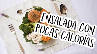 ¿CÓMO HACER UNA ENSALADA  NUTRITIVA CON POCAS CALORÍAS?