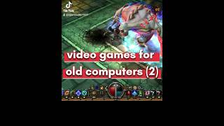 Video games for old computers (2)🖥️🎮. #shorts #gaming #videogames