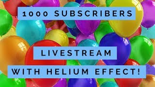 1000 Subscribers Livestream - answering questions