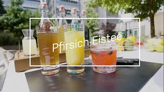 Unsere Sommergetränke Teil 1: Der Pfirsich-Eistee