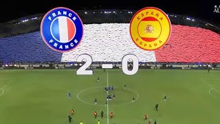 France - Espagne 2-0 tous les buts | Eleven All-Stars by Amine