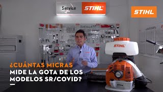 ¿Cuántas micras mide la gota de los modelos SR/Covid? | Experto STIHL| STIHL MÉXICO