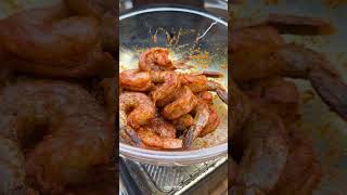 BBQ Shrimp Jalapeño Poppers | Over The Fire Cooking by Derek Wolf