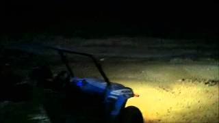 Polaris RZR 170 Dirt Slinging Donuts and Big Jump Fail