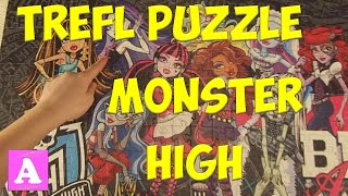 ПАЗЛЫ МОНСТЕР ХАЙ 260 шт / Trefl Puzzle Monster High 260 СБОРКА