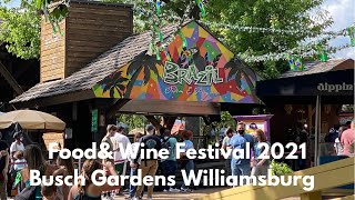 Busch Gardens Williamsburg - Food & Wine Festival May 8, 2021