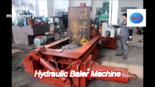 y81t-125 small hydraulic metal baler machine for aluminum