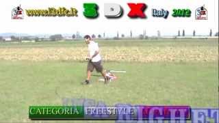 3DX ITALY 2012 LUCA RIGHETTI FREESTYLE CATEGORIA ADVANCED I3DFC