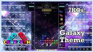 Tetris 99 Galaxy Theme - 7KOs Game