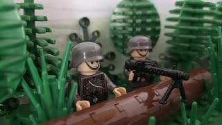 Close ambush. Lego WW2 Stopmotion.