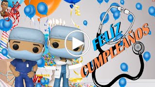 Feliz Cumpleaños Doctor, Doctora, medicos, enfermeros, enfermeras