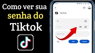 Como ver sua senha do Tiktok se você a esqueceu (2024) | Como ver a senha do Tiktok