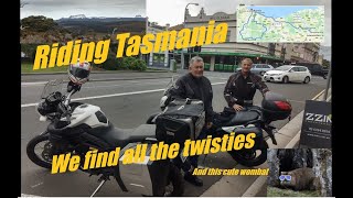 Riding Tasmania Launceston to Bernie