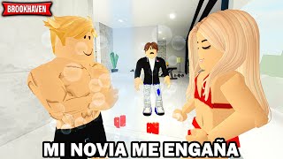 MI NOVIA ME ENGAÑA en ROBLOX BROOKHAVEN RP - LARA ROBLOX