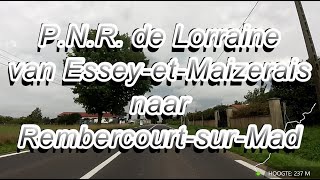 P.N.R. de Lorraine van Essey-et-Maizerais naar Rembercourt-sur-Mad Honda CRF 1000 ATAS