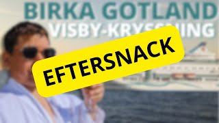 EFTERSNACK: Lyxkryssning mellan Birka Gotland till Visby #live