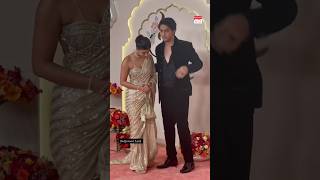 #suhanakhan apne bhai #aryankhan At #anantambani an #radhikamerchant wedding