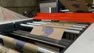 Two-Color Paper Printing and Cutting Machine in Action –High-Precision and Efficient Operation Video