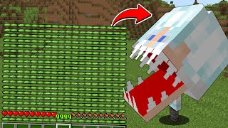 レベルが上がるといろんなものが食べれる世界【マイクラ】