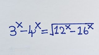 A Nice Exponential math problem ll mathematics 👇