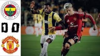 Fenerbahçe- Manchester united Maç Özeti