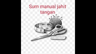 Sum manual jahit tangan