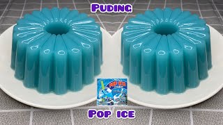 ENAK BANGET !! RESEP PUDING POP ICE BLUEBERRY TERSIMPLE