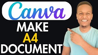 How To Make A4 Document In Canva