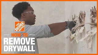 How to Remove Drywall | The Home Depot