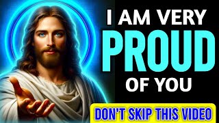 GOD MESSAGE ➡️ I AM VERY PROUD OF YOU !! DON'T SKIP THIS VIDEO #lawofattraction #bible #yt #miracle