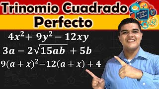 Como factorizar el Trinomio Cuadrado Perfecto  - Ejercicios de Trinomios Cuadrados Perfectos