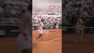 Aryna Sabalenka nearly HITS Iga Swiatek AGAIN in Rome 🫣 #tennis