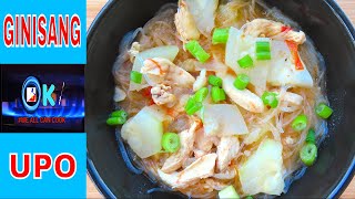 GINISANG UPO SOUP WITH BIHON | SAUTEED BOTTLE GOURD SOUP WITH BIHON NOODLES