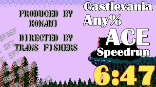 (Former WR) Castlevania Any% Credits Warp Speedrun in 6:47