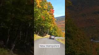 Have you been to this beautiful drive in NH? #shorts