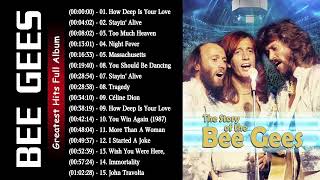 BeeGees Greatest Hits Full Album 2022 💗 Best Songs Of BeeGees Playlist 2022