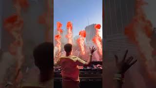 Afrojack is bringing the fire with Light it Up 🔥 at Ultra Miami #shorts